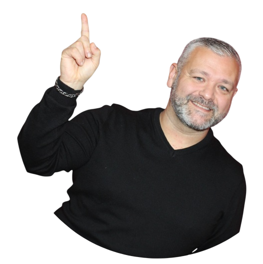 Vladan Jankovic Consultant SEO le doigt levé