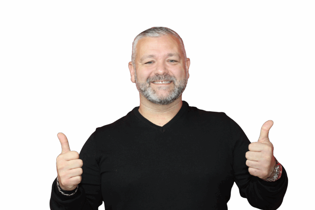 Personne ayant les pouces levés somme pour dire ok ou super. Comment apparaître sur Google.