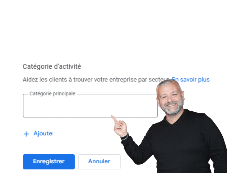 Choix des catégories Google Business Profile entreprise locale immobilier courtier